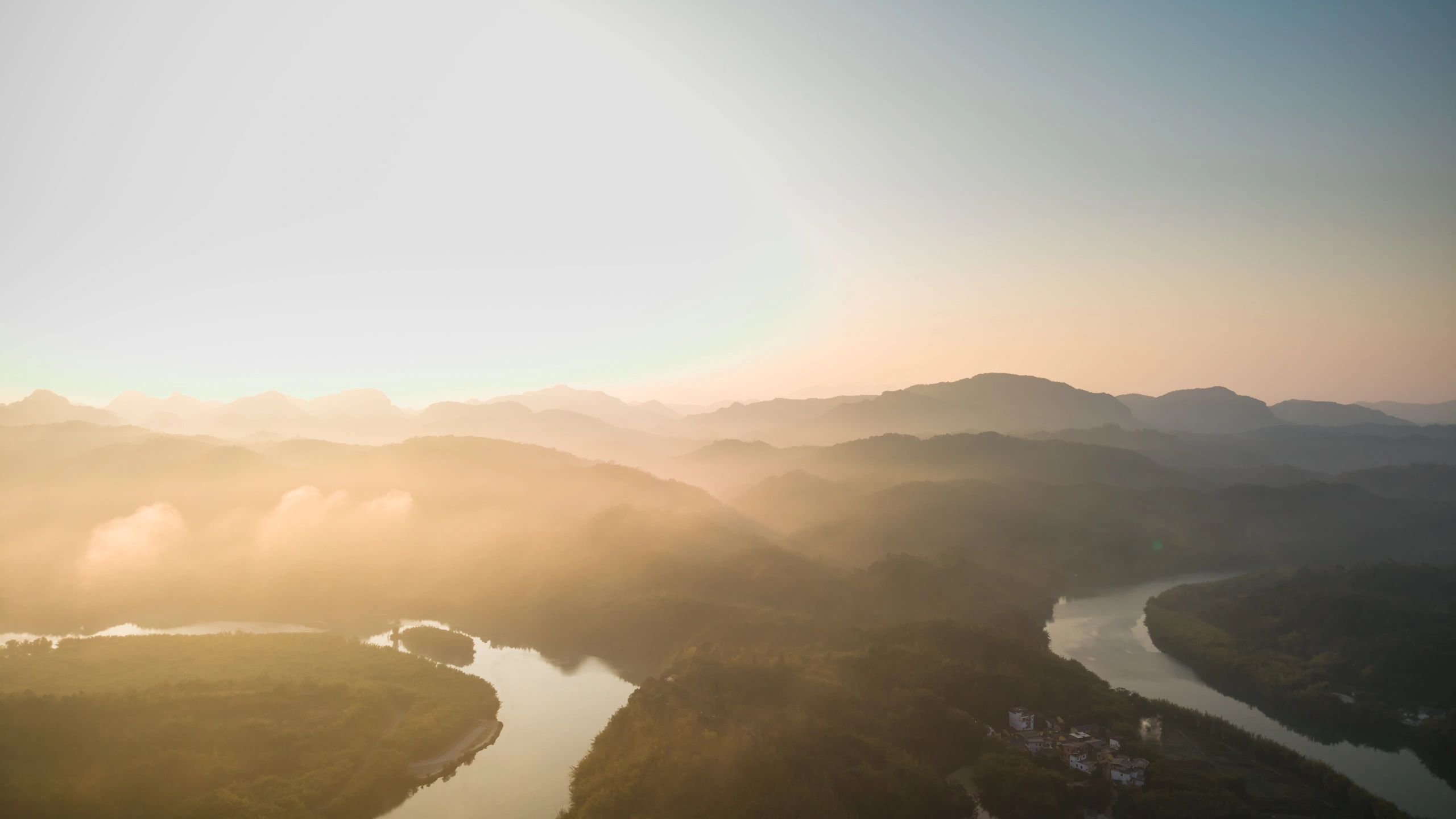 Scenic mountain landscape for travel inspiration